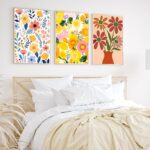Flower Style 6PCS Diamond Painting Kits for Adults Full Round Drill for Adults Beginner DIY Craft Gifts Home Wall Decoration 11.8x15.7 Inches - obrazek 6