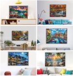 Pintura com diamantes/Kits de arte com diamantes/Arte com pedras preciosas faça você mesmo/Artesanato - Imagem 7