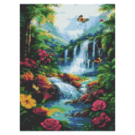 Landscape Style Diamond Painting Kits for Adults Full Round Drill for Adults Beginner DIY Craft Gifts Home Wall Decoration 11.8x15.7 Inches - Gambar 2