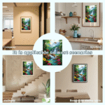 Landscape Style Diamond Painting Kits for Adults Full Round Drill for Adults Beginner DIY Craft Gifts Home Wall Decoration 11.8x15.7 Inches - Gambar 7