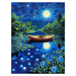 Landscape Style Diamond Painting Kits for Adults Full Round Drill for Adults Beginner DIY Craft Gifts Home Wall Decoration 11.8x15.7 Inches