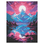 Landscape Style Diamond Painting Kits for Adults Full Round Drill for Adults Beginner DIY Craft Gifts Home Wall Decoration 11.8x15.7 Inches - Image 2