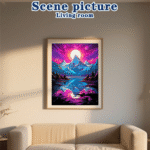 Landscape Style Diamond Painting Kits for Adults Full Round Drill for Adults Beginner DIY Craft Gifts Home Wall Decoration 11.8x15.7 Inches - Image 6