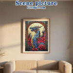 Dragon Diamond Painting Kits for Adults Full Round Drill for Adults Beginner DIY Craft Gifts Home Wall Decoration 11.8x15.7 Inches - Image 6