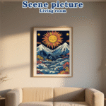 Landscape Style Diamond Painting Kits for Adults Full Round Drill for Adults Beginner DIY Craft Gifts Home Wall Decoration 11.8x15.7 Inches - obrazek 6