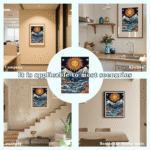 Landscape Style Diamond Painting Kits for Adults Full Round Drill for Adults Beginner DIY Craft Gifts Home Wall Decoration 11.8x15.7 Inches - obrazek 7