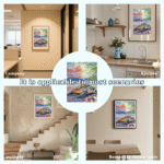 Landscape Style Diamond Painting Kits for Adults Full Round Drill for Adults Beginner DIY Craft Gifts Home Wall Decoration 11.8x15.7 Inches - Image 7