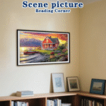 Landscape Large Diamond Painting Kits for Adults Easy DIY 5D Round Full Drill Diamond Dot Art and Craft for Beginners Home Wall Decor 27.5 X 15.7 Inches - Imagen 5