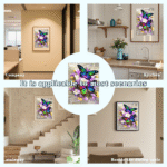 Butterfly Style Diamond Painting Kits for Adults Full Round Drill for Adults Beginner DIY Craft Gifts Home Wall Decoration 11.8x15.7 Inches - Image 7