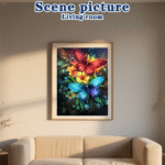 Butterfly Style Diamond Painting Kits for Adults Full Round Drill for Adults Beginner DIY Craft Gifts Home Wall Decoration 11.8x15.7 Inches - Image 6