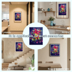 Flower Diamond Painting Kits for Adults Full Round Drill for Adults Beginner DIY Craft Gifts Home Wall Decoration 11.8x15.7 Inches - Image 7