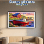 Landscape Large Diamond Painting Kits for Adults Easy DIY 5D Round Full Drill Diamond Dot Art and Craft for Beginners Home Wall Decor 27.5 X 15.7 Inches - immagine 6