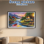 Landscape Large Diamond Painting Kits for Adults Easy DIY 5D Round Full Drill Diamond Dot Art and Craft for Beginners Home Wall Decor 27.5 X 15.7 Inches - Image 6