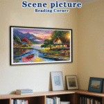 Landscape Large Diamond Painting Kits for Adults Easy DIY 5D Round Full Drill Diamond Dot Art and Craft for Beginners Home Wall Decor 27.5 X 15.7 Inches - Image 5