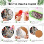 6 PCS Cat Diamond Painting Art Coasters Set with Holder - Small Diamond Painting Coasters Kit for Beginners and Adults - Image 3
