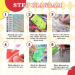 Landscape 6PCS Diamond Painting Kits for Adults Full Round Drill for Adults Beginner DIY Craft Gifts Home Wall Decoration 11.8x15.7 Inches — изображение 4