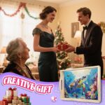 Diamond Art Kits for Adults Wooden Serving Trays with Handles, 5D Diamond Painting Big Gem Arts and Craft Gifts Trays Decor Gift Home Decor 12.2x16.1 Inches Turtle A - Image 5