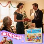 Diamond Art Kits for Adults Wooden Serving Trays with Handles, 5D Diamond Painting Big Gem Arts and Craft Gifts Trays Decor Gift Home Decor 12.2x16.1 Inches Cat A - Image 5