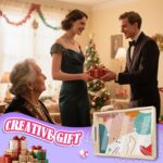 Diamond Art Kits for Adults Wooden Serving Trays with Handles, 5D Diamond Painting Big Gem Arts and Craft Gifts Trays Decor Gift Home Decor 9.8x13.8 Inches Abstract B - Image 5