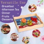 Diamond Art Kits for Adults Wooden Serving Trays with Handles, 5D Diamond Painting Big Gem Arts and Craft Gifts Trays Decor Gift Home Decor 12.2x16.1 Inches Red Truck A - Image 5