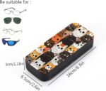 Cat Diamond Art Eyeglasses Case Kits for Adults Small Gem Art Paint by Diamonds Dots DIY for Beginner Women Suitable for Storing and Protecting Glasses - Image 3