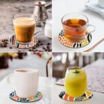 8 PCS Abstract Diamond Art Coasters Kit, Small Diamond Painting Coasters, Fall Diamond Art Kits for Adults Beginners, Arts and Crafts Supplies Item Sets with Holder - Image 5