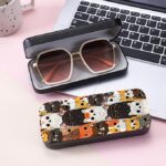 Cat Diamond Art Eyeglasses Case Kits for Adults Small Gem Art Paint by Diamonds Dots DIY for Beginner Women Suitable for Storing and Protecting Glasses - Image 5