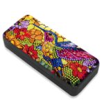 Bird Diamond Art Eyeglasses Case Kits for Adults Small Gem Art Paint by Diamonds Dots DIY for Beginner Women Suitable for Storing and Protecting Glasses