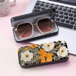 Flower Diamond Art Eyeglasses Case Kits for Adults Small Gem Art Paint by Diamonds Dots DIY for Beginner Women Suitable for Storing and Protecting Glasses - Image 5