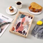 Diamond Art Kits for Adults Wooden Serving Trays with Handles, 5D Diamond Painting Big Gem Arts and Craft Gifts Trays Decor Gift Home Decor 12.2x16.1 Inches Abstract A - Image 7