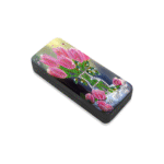 Flower Diamond Art Eyeglasses Case Kits for Adults Small Gem Art Paint by Diamonds Dots DIY for Beginner Women Suitable for Storing and Protecting Glasses