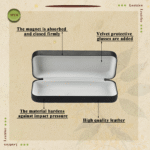 Flower Diamond Art Eyeglasses Case Kits for Adults Small Gem Art Paint by Diamonds Dots DIY for Beginner Women Suitable for Storing and Protecting Glasses - Gambar 3