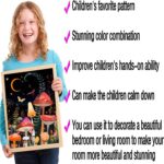 Mushroom Style Diamond Painting Kits for Adults Full Round Drill for Adults Beginner DIY Craft Gifts Home Wall Decoration 11.8x15.7 Inches - Afbeelding 7