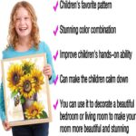 Flower Diamond Painting Kits for Adults Full Round Drill for Adults Beginner DIY Craft Gifts Home Wall Decoration 11.8x15.7 Inches - Image 5