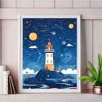 Abstract Diamond Painting Kits for Adults Full Round Drill for Adults Beginner DIY Craft Gifts Home Wall Decoration 11.8x15.7 Inches - Image 6