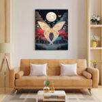 Butterfly Style Diamond Painting Kits for Adults Full Round Drill for Adults Beginner DIY Craft Gifts Home Wall Decoration 11.8x15.7 Inches - Gambar 4
