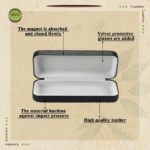 6PCS Flower Diamond Art Eyeglasses Case Kits for Adults Small Gem Art Paint by Diamonds Dots DIY for Beginner Women Suitable for Storing and Protecting Glasses - Image 3