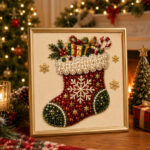 DOTZSO | DIY Christmas Pearl Diamond Painting Art Kit - Gambar 11