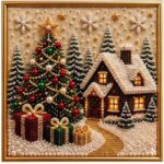 DOTZSO | DIY Christmas Pearl Diamond Painting Art Kit - Gambar 9