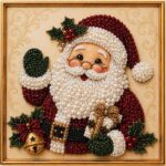 DOTZSO | DIY Christmas Pearl Diamond Painting Art Kit - Gambar 10