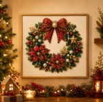 DOTZSO | DIY Christmas Pearl Diamond Painting Art Kit - Gambar 5