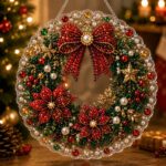 New Christmas 5D Diamond Painting Ornaments – Christmas Hanging Decorations - immagine 4