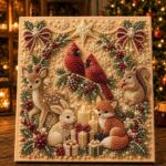 DIY Christmas Kitchen Pearl Diamond Painting Art Kit with Frame | Pearl Beads Diamond Art Kits for Adults Beginner, Gemstone Diamond Dots Craft for Home Wall Decor