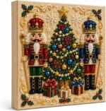 DIY Christmas Kitchen Pearl Diamond Painting Art Kit with Frame | Pearl Beads Diamond Art Kits for Adults Beginner, Gemstone Diamond Dots Craft for Home Wall Decor - Image 2