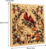 DIY Christmas Kitchen Pearl Diamond Painting Art Kit with Frame | Pearl Beads Diamond Art Kits for Adults Beginner, Gemstone Diamond Dots Craft for Home Wall Decor - Image 6