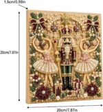 DIY Christmas Kitchen Pearl Diamond Painting Art Kit with Frame | Pearl Beads Diamond Art Kits for Adults Beginner, Gemstone Diamond Dots Craft for Home Wall Decor - Image 7