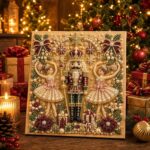 DIY Christmas Kitchen Pearl Diamond Painting Art Kit with Frame | Pearl Beads Diamond Art Kits for Adults Beginner, Gemstone Diamond Dots Craft for Home Wall Decor - Image 8