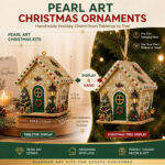 3D Christmas House Diamond Painting Kit – Christmas Eve - Image 6
