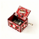 Christmas Stocking Christmas Hand-Crank Music Box
