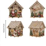 3D Christmas House Diamond Painting Kit – Christmas Eve